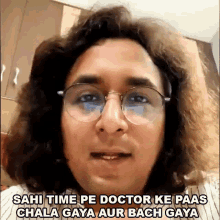 Sahi Time Pe Doctor Ke Paas Chala Gaya Aur Bach Gaya GIF