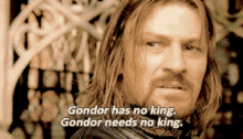 lotr boromir gondor has no