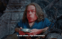 Willow It Was Chaos GIF - Willow It Was Chaos Pigs Everywhere GIFs