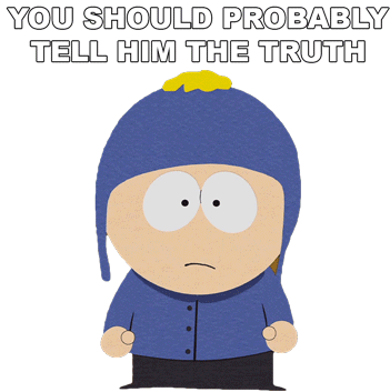 You Should Probably Tell Him The Truth Craig Tucker Sticker - You Should Probably Tell Him The Truth Craig Tucker South Park Stickers