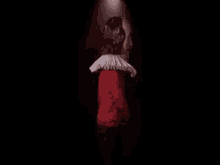 a puppet of shakespeare is dancing on a stage .