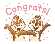 Congrats Squirrel GIF