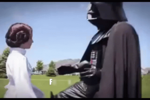 Feliz Dia Papá Darth Vadder GIF - Darth Vader Hug Princess Leaia - Discover  & Share GIFs