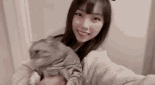 Mimiandme Girl And Cat GIF - Mimiandme Girl And Cat Cat And Girl GIFs