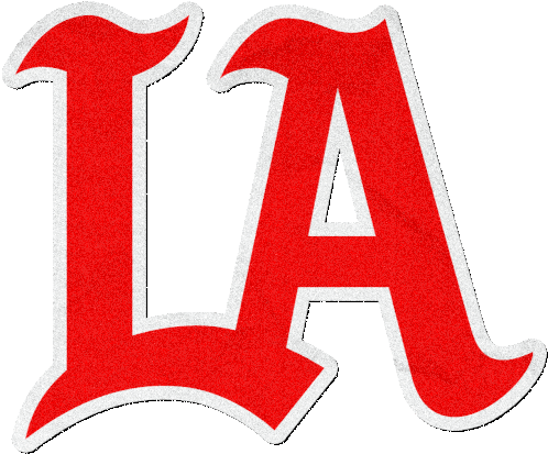 La Los Angeles Sticker - La Los Angeles City Of Angels Stickers