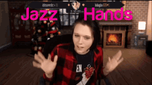 Jazz Hands Jazz GIF - Jazz Hands Jazz Rinoa Poison GIFs