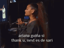Thank U Next Ariana Grande GIF - Thank U Next Ariana Grande GIFs