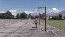Timothy Mc Gaffin Dunking Basketball GIF - Timothy Mc Gaffin Dunking Basketball Unbreakable GIFs