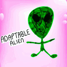 Adaptable Alien Veefriends GIF