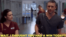 Chicago Med Natalie Manning GIF - Chicago Med Natalie Manning Wait I Thought You Had A Win Today GIFs