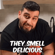 They Smell Delicious Patrick Zeinali GIF - They Smell Delicious Patrick Zeinali Albert Cancook GIFs