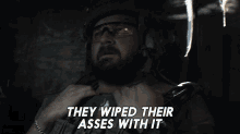 They Wiped Their Asses With It Sonny Quinn GIF - They Wiped Their Asses With It Sonny Quinn Seal Team GIFs
