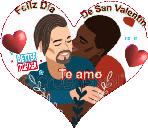 Feliz Día De San Valentín Sticker - Feliz día de San Valentín - Discover &  Share GIFs