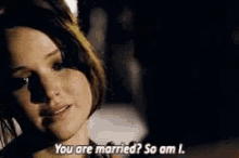 You Are Married So Am I Jennifer Lawrence GIF - You Are Married So Am I Jennifer Lawrence Ring GIFs