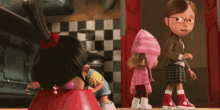 When That Bowl Of Candy Is Nearby GIF - Despicable Me Agnes Margo GIFs