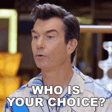 Who Is Your Choice Jerry Oconnell GIF - Who Is Your Choice Jerry Oconnell The Real Love Boat GIFs