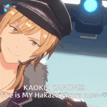 kaokiz canon !!! she is my hakaze kizuna now
