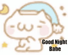 Goodnight Babe GIF - Goodnight Night Babe GIFs