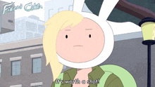 It'S Worth A Shot Fionna Campbell GIF - It'S Worth A Shot Fionna Campbell Adventure Time Fionna And Cake GIFs