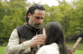 Rick Judith Towl GIF - Rick Judith Towl The Ones Who Live Finale GIFs
