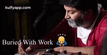 Buried With Work.Gif GIF - Buried With Work Trivikra Director GIFs