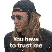 You Have To Trust Me Luke Willson Sticker - You Have To Trust Me Luke Willson Canadas Ultimate Challenge Stickers