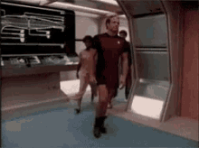 Star Trek Man Skirt GIF - Star Trek Man Skirt Tng GIFs