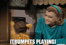 Trumpets Sesame Street GIF - Trumpets Sesame Street President GIFs