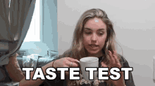 Taste Test Stella Rae GIF - Taste Test Stella Rae Lets Taste It GIFs