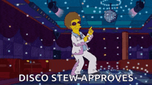 Disco The Simpsons GIF - Disco The Simpsons Dancing GIFs