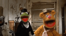 The Great Muppet Caper Steppin' Out With A Star GIF - The Great Muppet Caper Steppin' Out With A Star Kermit The Frog GIFs
