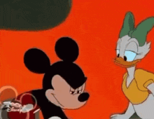 Disney Mickey Mouse GIF - Disney Mickey Mouse We Want To Be Alone GIFs