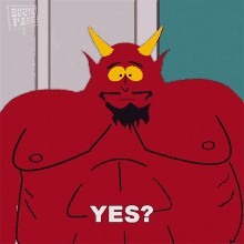 Yes Satan GIF - Yes Satan South Park GIFs