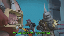 tmnt rocksteady wifi password we will need wifi password wifi