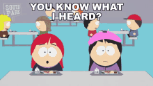 you know what i heard wendy testaburger red mcarthur south park s6e10