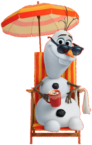 Olaf Summer Season Sticker - Olaf Summer Season New Stickers