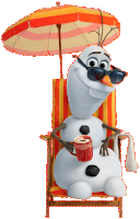 Olaf Summer Season Sticker - Olaf Summer Season New Stickers