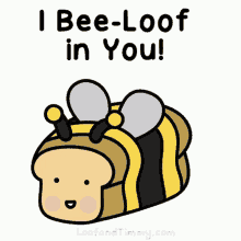 Bee I Bee Loof In You GIF - Bee I Bee Loof In You Cute GIFs