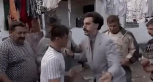 Borat You Mad GIF - Borat You Mad Dance GIFs