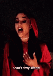 Cant Stay Silent Ariana Grande GIF - Cant Stay Silent Ariana Grande GIFs