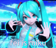 Fei Hatsune Miku GIF - Fei Hatsune Miku GIFs