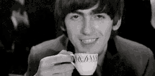 George Harrison GIF - George Harrison Eyebrow Raise Eyebrows GIFs