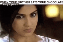 When Your Brother Eats Your Chocolate.Gif GIF - When Your Brother Eats Your Chocolate Happy Movies GIFs