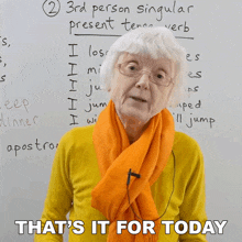 That'S It For Today Gill GIF - That'S It For Today Gill Engvid GIFs