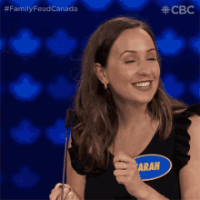 Smiling Family Feud GIF - Smiling Family Feud Family Feud Canada GIFs