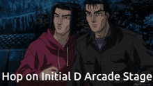 Intiial D Arcade Stage Hop On GIF - Intiial D Arcade Stage Hop On Hop On Initial D Arcade Stage GIFs