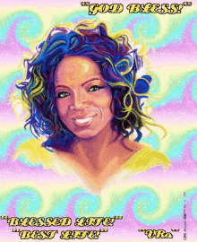 Oprah Drawing GIF - Oprah Drawing Multicolored GIFs