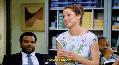 The Office Erin Hannon GIF - The Office Erin Hannon I Loved Florida -  Discover & Share GIFs