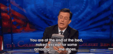 Respect Me Shoes GIF - Late Night The Colbert Report Stephen Colbert GIFs