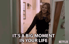 Its A Big Moment In Your Life Mom Advice GIF - Its A Big Moment In Your Life Mom Advice Mom Tips GIFs